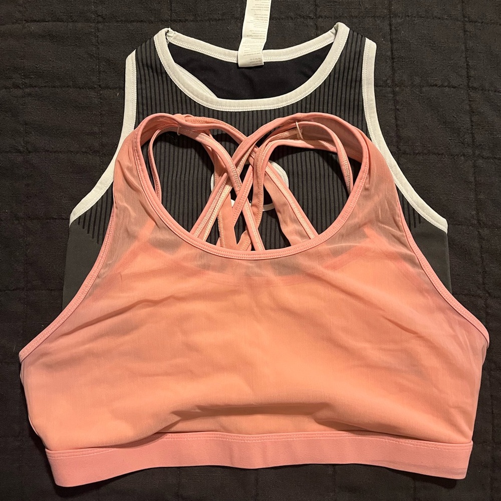 Fabletics sports bras x2